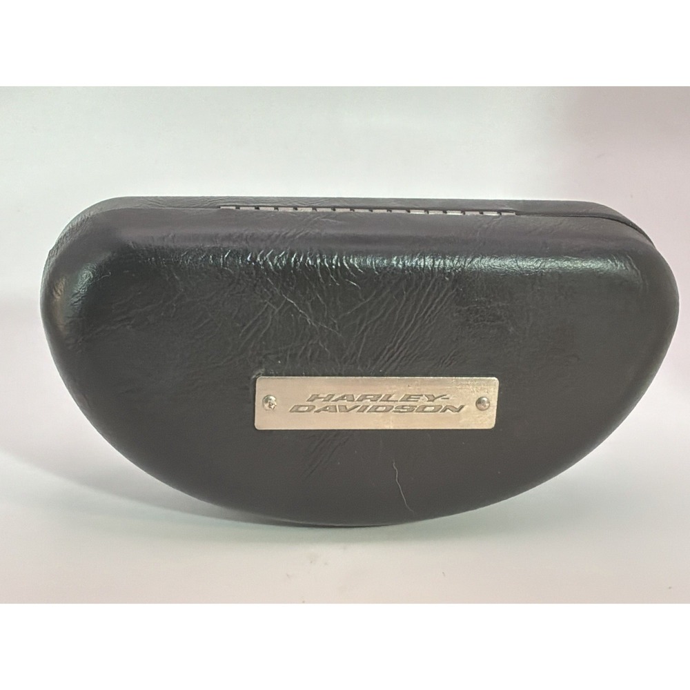 Harley Davidson Hard Side Eyeglass/sunglass Case‎ Small Tear